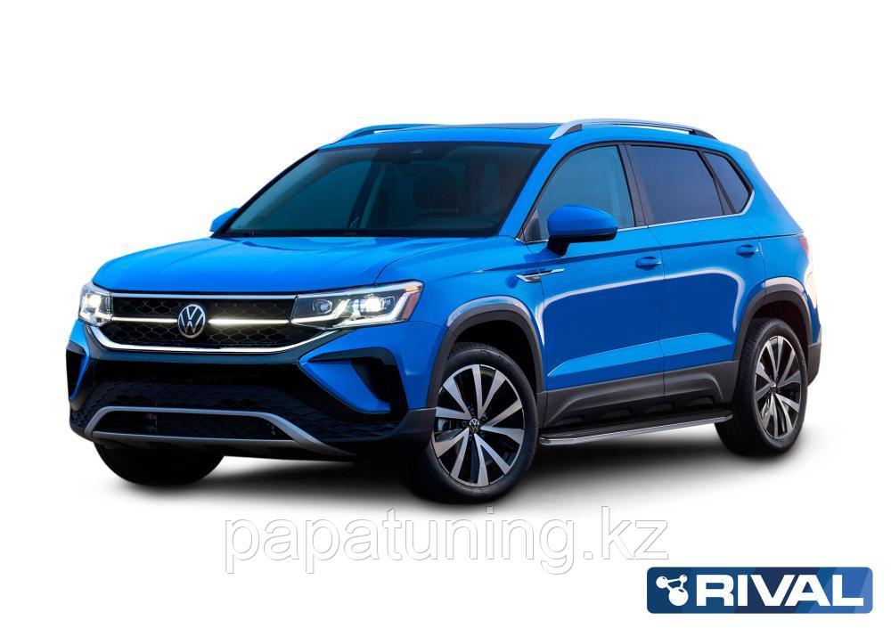 Пороги подножки Premium Volkswagen Taos 2021- - фото 2 - id-p103841354