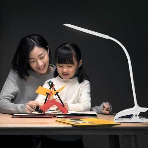 Лампа-светильник с аккумулятором настольная с прищепкой 2-в-1 на гибкой ножке MZXTech {3 режима свечения} - фото 3 - id-p103871597