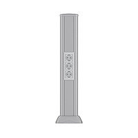 DKC Алюминиевая колонна 0,71 м, цвет темно-серебристый металлик