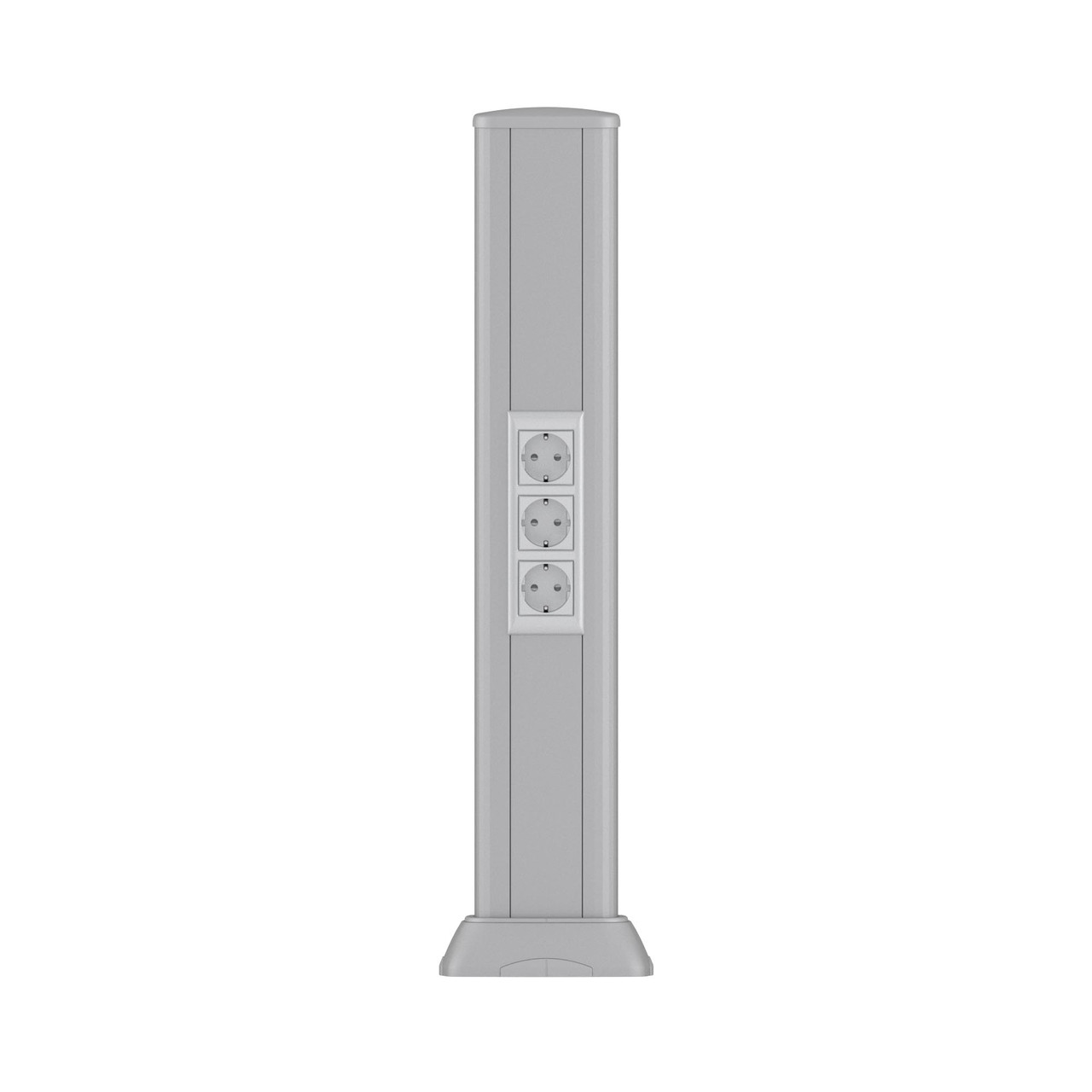 DKC Алюминиевая колонна 0,71 м, цвет темно-серебристый металлик - фото 1 - id-p48939902