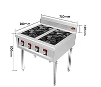 Газовая плита 4-х конфорочная ПГ-4
