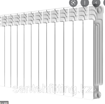 Радиатор биметалл 96/500 Berreta, фото 1