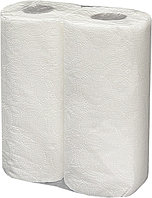 Полотенца бумажные Merida ТОП МИНИ 2-слойные, бытовые, белые (2х12,5 м)