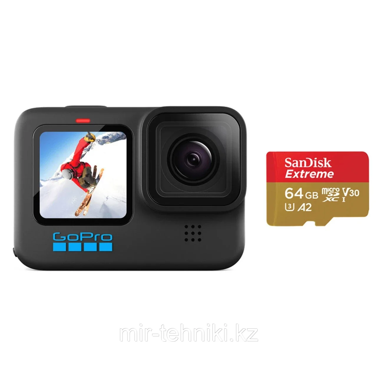 Экшн камера GoPro HERO10 Black +  Карта памяти Sandisk 64GB
