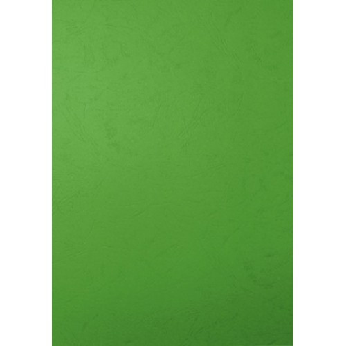 Обложка для переплета, A4, 230 г, картон "под кожу", зеленая Bindermax