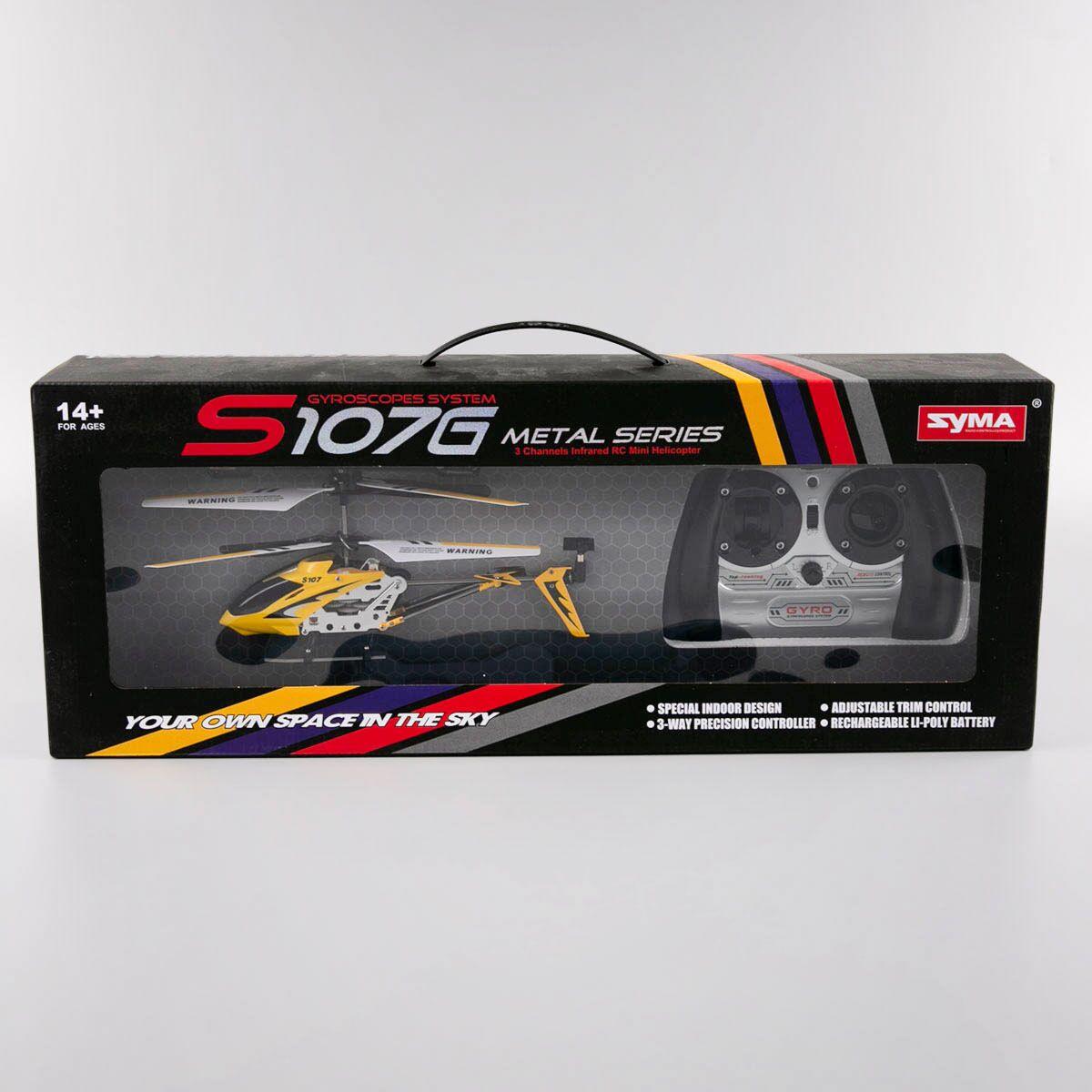 Вертолет р/у S107G желтый Syma