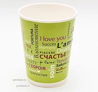 Стакан для горячих напитков двухслойный Fiesta 250мл бумага