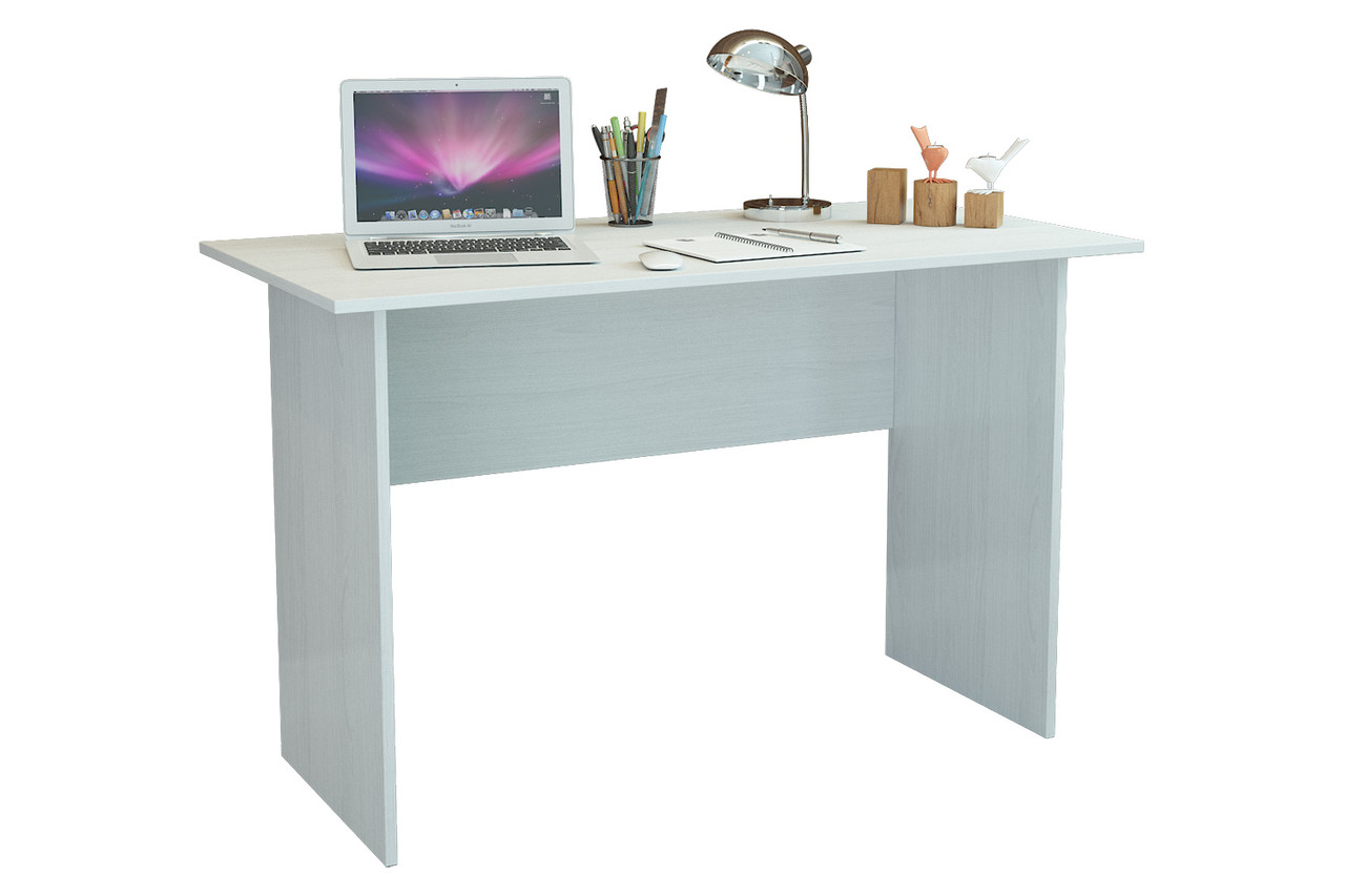Письменный стол Милан-126 белый 60х120 см