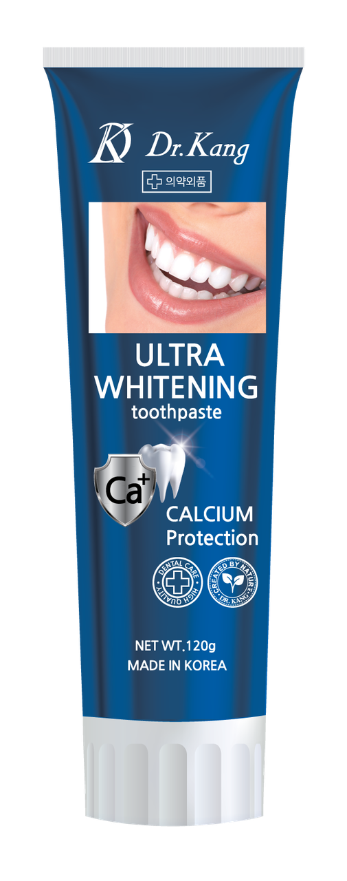 Отбеливающая Зубная Паста с Кальцием Dr Kang Ultra Whitening Toothpaste Calcium