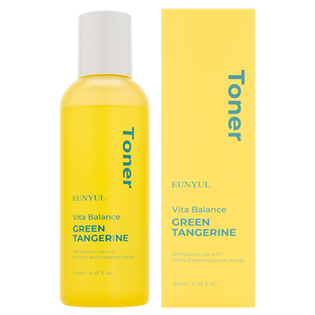 Eunyul Тонер для лица с экстрактом зеленого мандарина Vita Balance Green Tangerine Toner / 180 мл. - фото 1 - id-p103875259