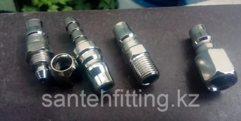 Запчасти к компрессору штуцер 1/4 в.р Китай, фото 1