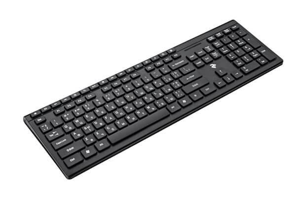 Клавиатура 2E KS210 Slim WL Black
