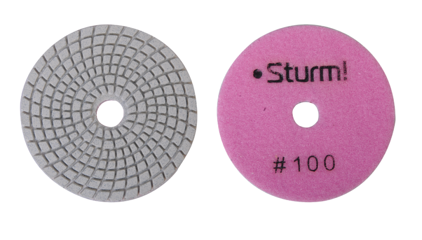 Круг шлифовальный гибкий Sturm! 9012-W100-100