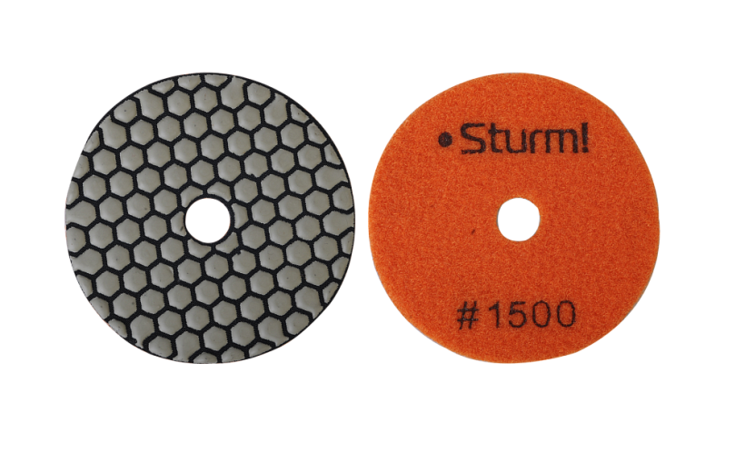 Круг шлифовальный гибкий Sturm! 9012-D100-1500