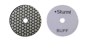 Круг шлифовальный гибкий Sturm! 9012-D100-BUFF