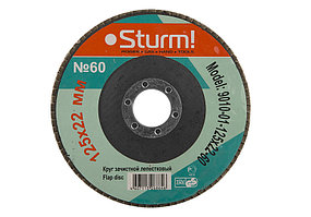 Зачистной круг лепестковый Sturm! 9010-01-125x22-60