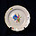 Комплект тарелок «Цветы» (блюдо + 3 тарелки), фото 3