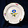 Комплект тарелок «Цветы» (блюдо + 3 тарелки), фото 4