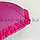 Зонтик для декора маленький 43 см темно-розовый, фото 4