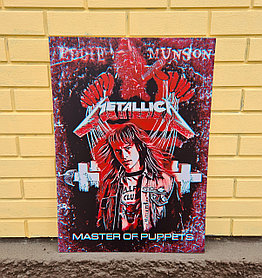 Постер Эдди Мансон - Metallica: Master of Puppets