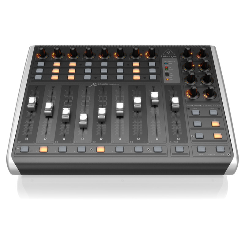 USB MIDI DAW контроллер Behringer X-TOUCH Compact - фото 4 - id-p74500748