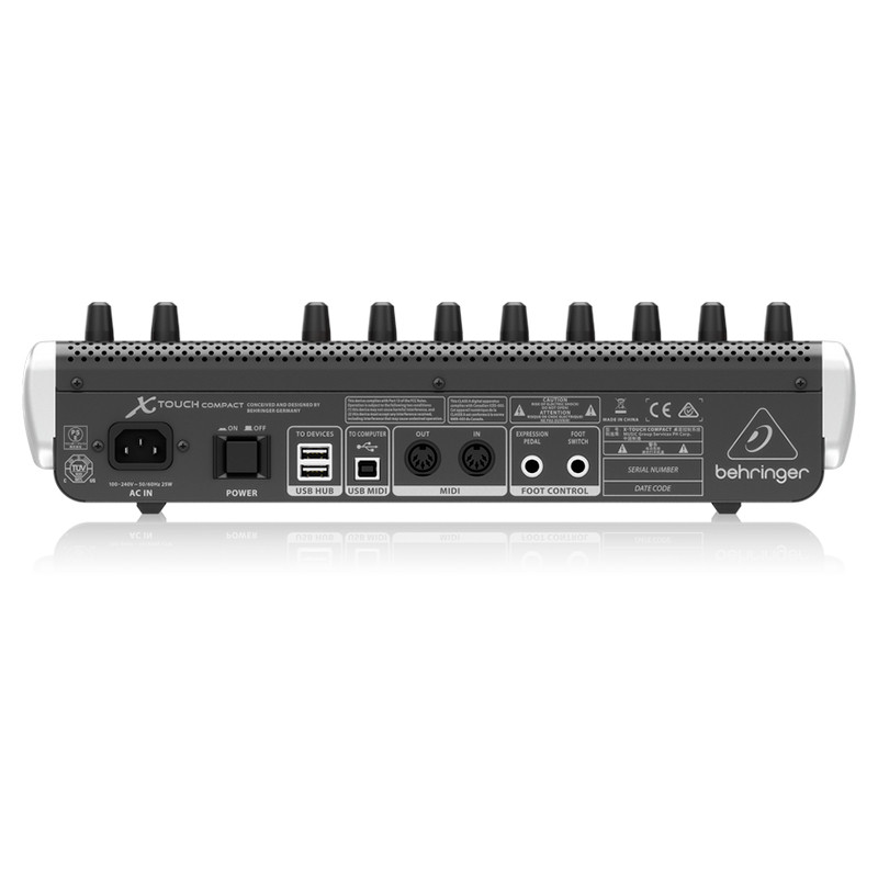USB MIDI DAW контроллер Behringer X-TOUCH Compact - фото 5 - id-p74500748