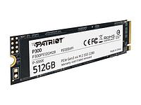 Patriot P300 512GB M SSD қатты күйдегі диск.2 NVMe PCIe 3.0x4
