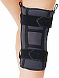 Бандаж на коленный сустав полуразъемный с пателлярным кольцом, пружинными вставками и ремнями для фиксации, фото 3