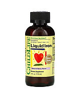 ChildLife Liquid Iron, с натуральным ягодным вкусом, 118 мл (4 жидк. унции)