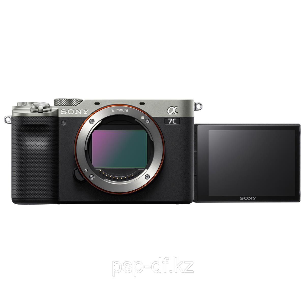 Фотоаппарат Sony Alpha A7C Body серебристый - фото 2 - id-p103907679
