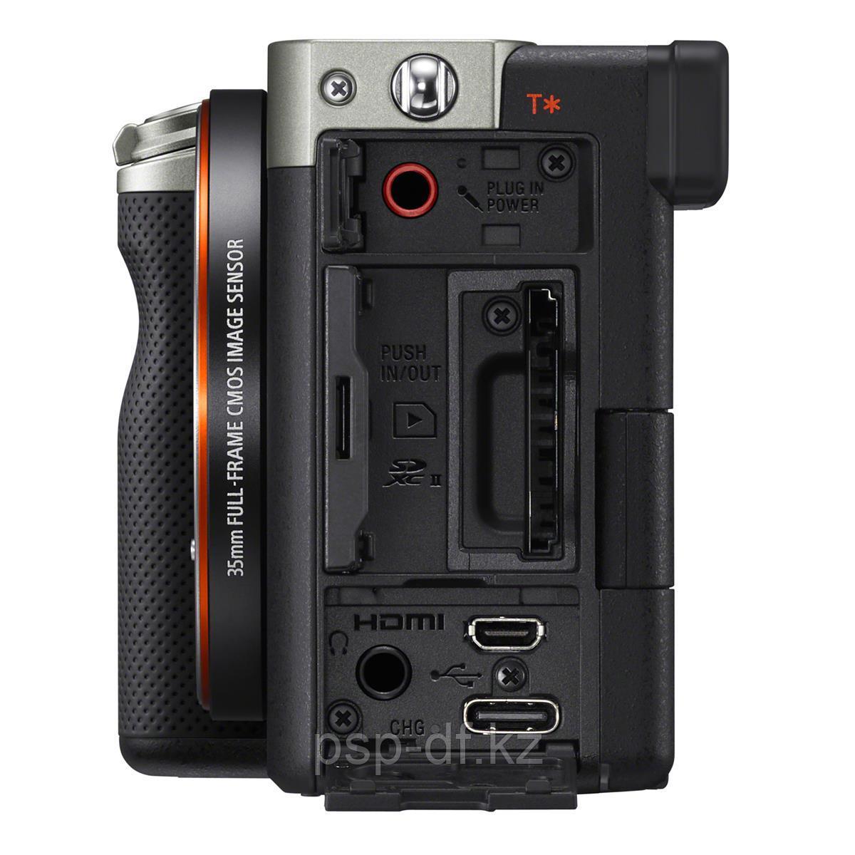 Фотоаппарат Sony Alpha A7C Body серебристый - фото 4 - id-p103907679