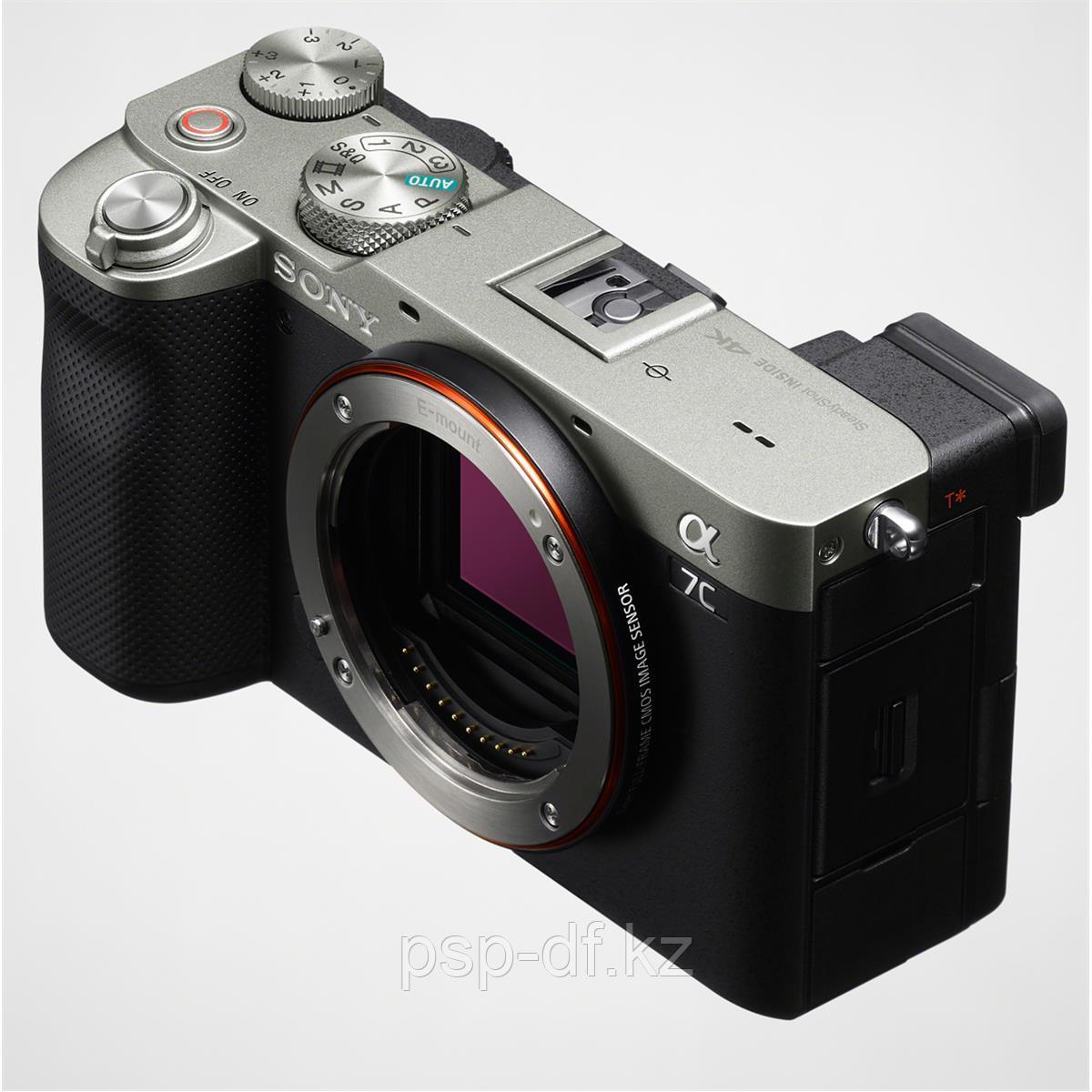 Фотоаппарат Sony Alpha A7C Body серебристый - фото 5 - id-p103907679