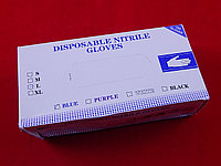 Одноразовые нитриловые перчатки