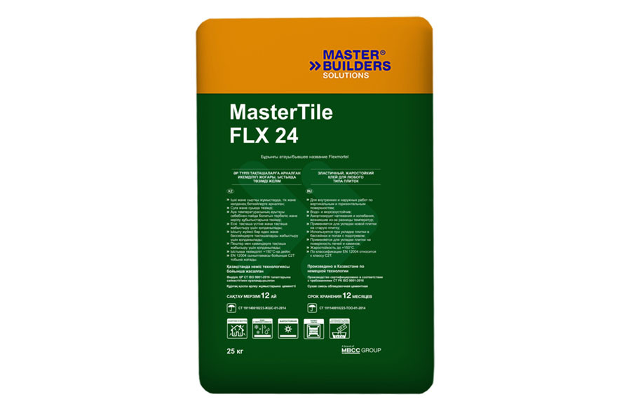 MasterTile FLX 24 grey (Flexmortel), суперклей 25кг