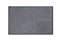 Коврик KG TM 027 0,60м х 0.90м Резина-текстиль мелкие квадраты чёрный