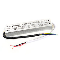 Трансформатор электронный для светодиодной ленты 20W 12V IP67 (драйвер), LB007 FERON