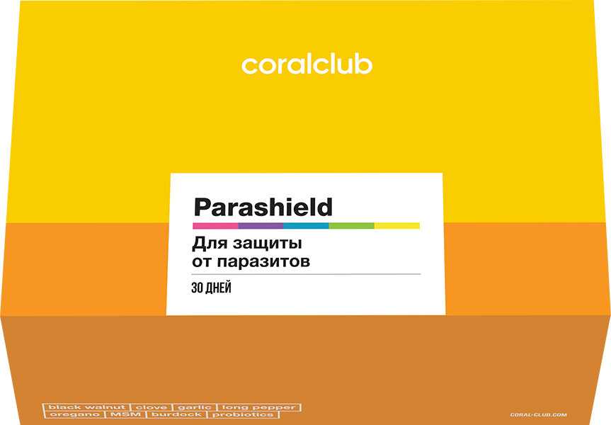 Парашилд — набор для защиты от паразитов.