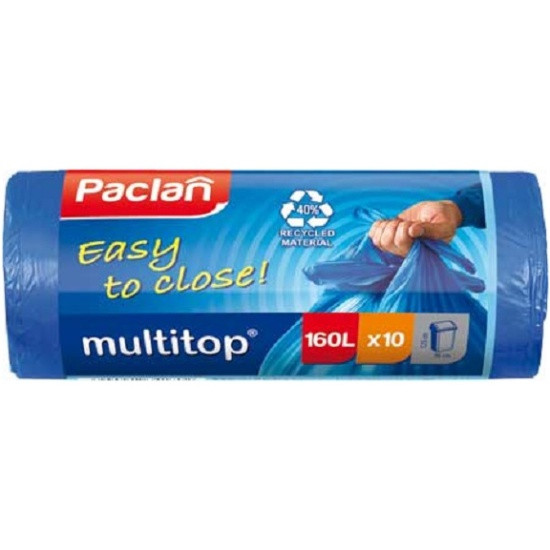 Пакет для мусора Paclan 160л(10шт)