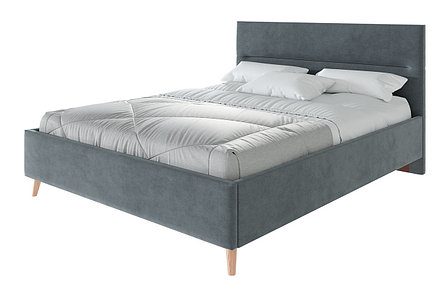 Кровать SCANDICA Telma тёмно-серый 160х200 см, фото 2
