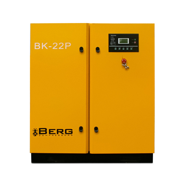 Винтовой компрессор с ременным приводом Berg ВК-22Р давление 12 бар - фото 8 - id-p103909715