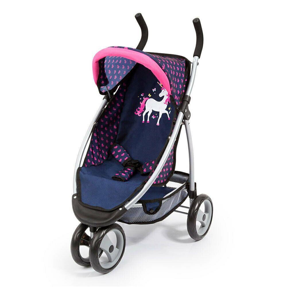 Коляска  для куклы Jogger Sport "Единорог"