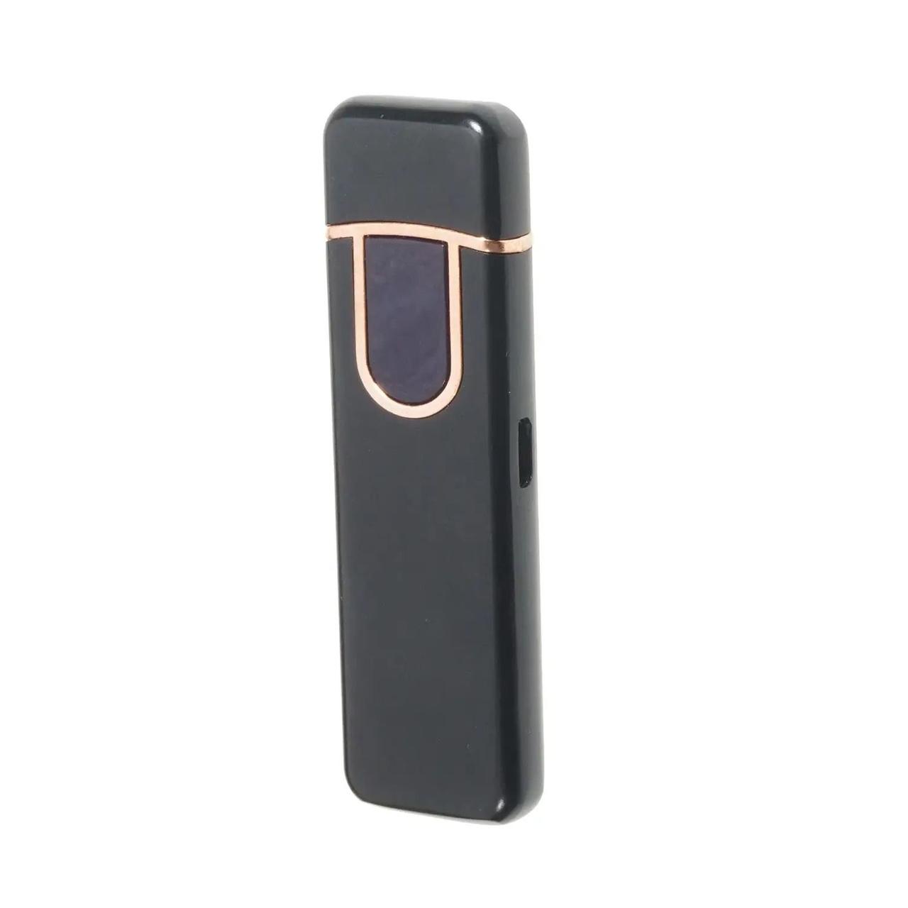 Зажигалка сенсорная ветрозащитная с дисплеем USB - фото 2 - id-p103911100
