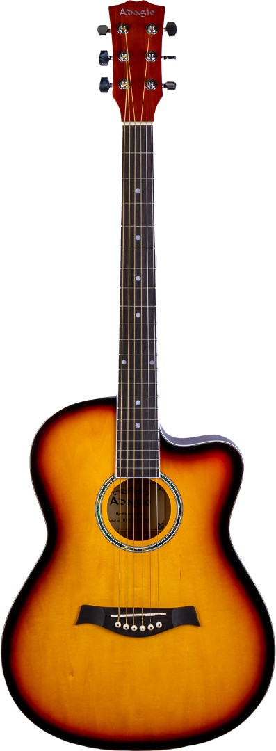 Акустическая гитара, Adagio MDF3917CSB