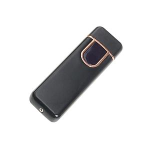 Зажигалка сенсорная ветрозащитная с дисплеем USB, фото 4