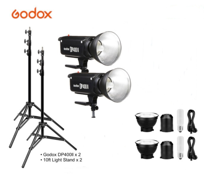 Набор импульсного света Godox DP 400 II(Duo kit)