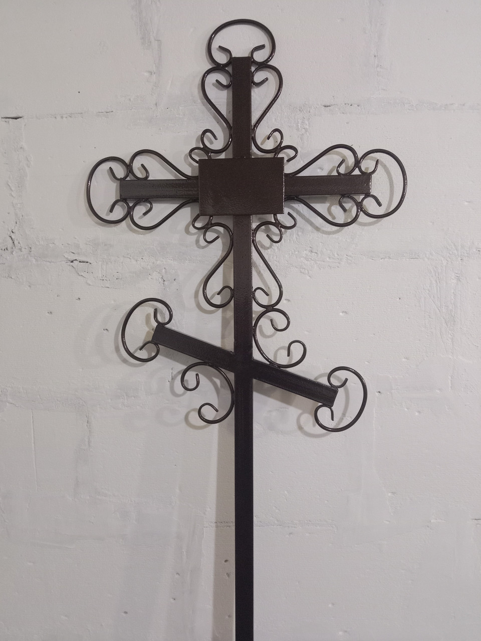 Крест простой без постамента (круг 8мм) - фото 1 - id-p103932164