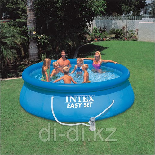Надувной бассейн Intex Easy Set Pool. 366 х 91 см. с фильтром