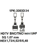 Pro`skit 1PK-3003D34 Насадка для обжима разъемов HDTV SMA True 75 Ом BNC/TNC и Mini UHF, RG174/59/62, Belden, фото 2