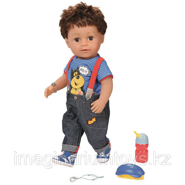 Baby Born кукла интерактивная мальчик Братик 43 см, фото 1