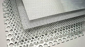 Перфорированный стальной лист 2 мм